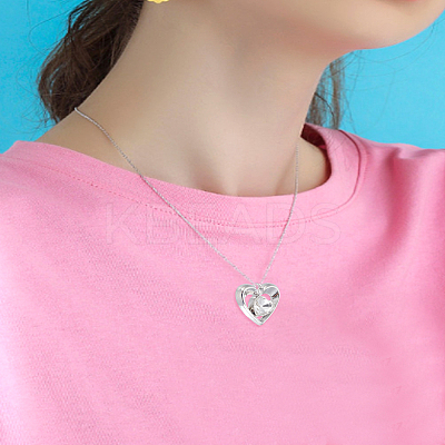 8Pcs 2 Colors Alloy Pendants FIND-LP0005-15-1