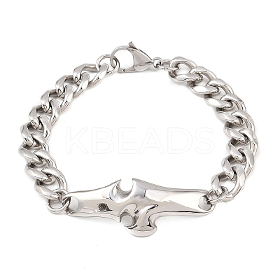 304 Stainless Steel Links BJEW-D379-19P-1