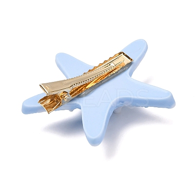 Starfish Resin Alligator Hair Clips PHAR-Z008-02A-1