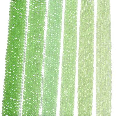 Electroplate Glass Beads Strands EGLA-A044-J1mm-A08-1