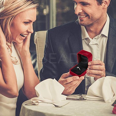Square Velvet Ring Boxes LS-VBOX-WH0002-01B-1