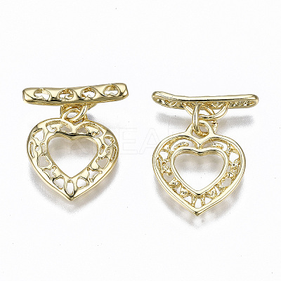 Brass Toggle Clasps LS-KK-T057-056-NF-1