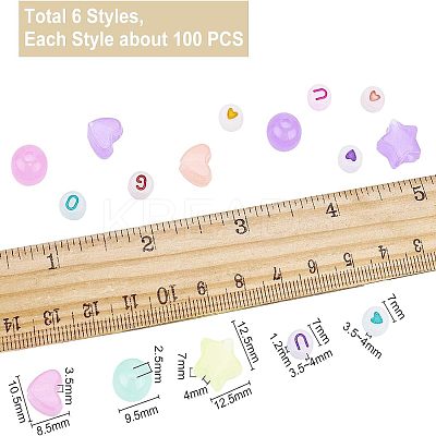 Luminous Acrylic Beads TACR-NB0001-06-1