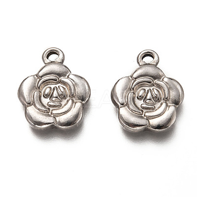 Non-Tarnish 201 Stainless Steel Pendants STAS-H125-09P-1