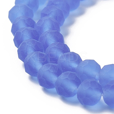 Transparent Glass Beads Strands EGLA-A034-T3mm-MD14-1