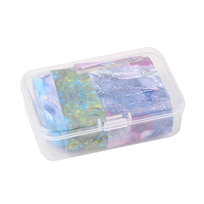 10 Style Transfer Foil Nail Art Stickers MRMJ-F012-04L-1