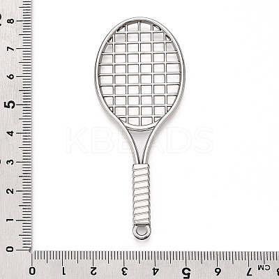 Rack Plating Alloy Big Pendants FIND-N005-63P-1