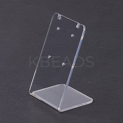 Acrylic Earring Stands Displays EDIS-F005-03B-1