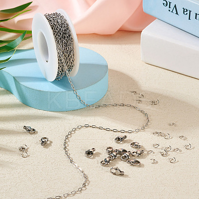 DIY Chain Bracelet Necklace Making Kit STAS-TA0002-41-1