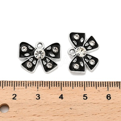Alloy Rhinestone Pendants FIND-I043-06P-1