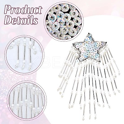 4Pcs Cloth Star PATC-CY0001-08B-1