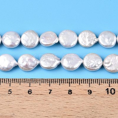 Natural Keshi Pearl Beads Strands PEAR-S018-07B-1