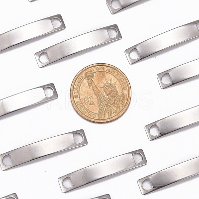Tarnish Resistant Rectangle 304 Stainless Steel Links connectors STAS-I045-40-1