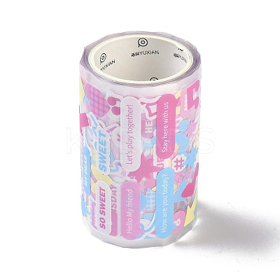 PET Plastic Stickers DIY-H168-01A-1