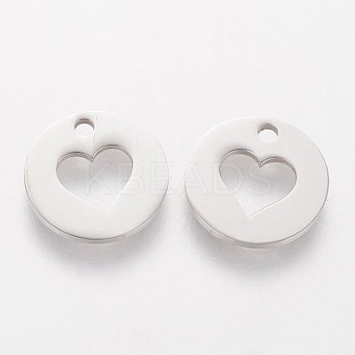 Non-Tarnish 201 Stainless Steel Charms STAS-Q201-T088-1