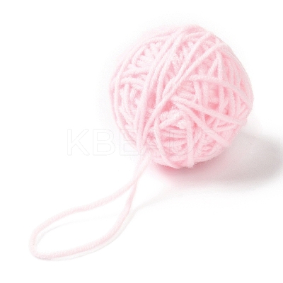 Yarn Knitted Christmas Ball Ornaments LS-AJEW-P106-01C-1