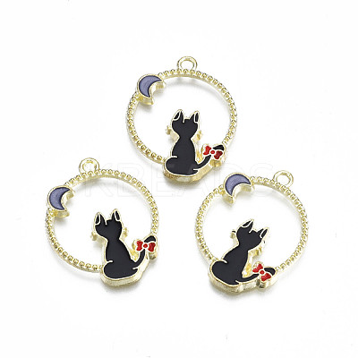 Alloy Enamel Pendants ENAM-S115-193-1