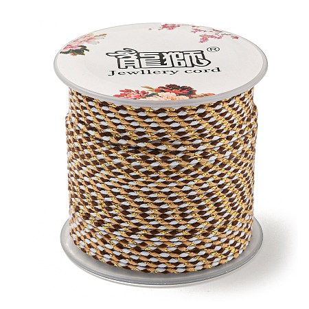4-Ply Polycotton Cord with Metallic Thread OCOR-Z003-C17-1
