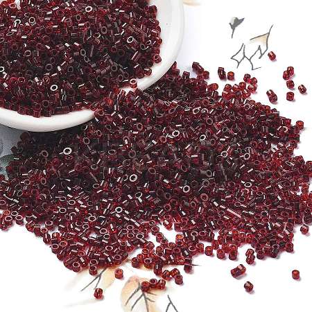 Transparent Colours Glass Seed Beads SEED-H003-01A-1
