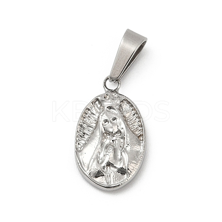Non-Tarnish 304 Stainless Steel Pendants STAS-Z075-23P-1