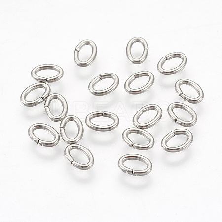 Tarnish Resistant 304 Stainless Steel Open Jump Rings Jewelry Findings LS-X-STAS-L215-11P-1