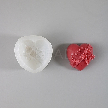 Valentine's Day Heart & Rose DIY Silicone Molds LS-SIL-Z008-02E-1