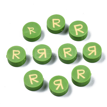 Handmade Polymer Clay Beads CLAY-N011-031R-1
