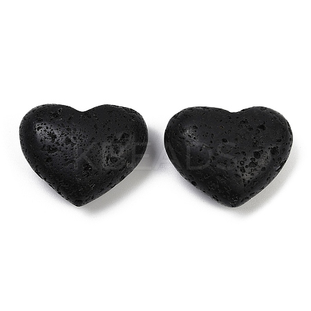 Heart Natural Lava Rock Palm Stones G-C186-02C-1