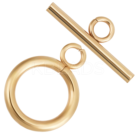 25 Sets 304 Stainless Steel Toggle Clasps STAS-BBC0005-87-1
