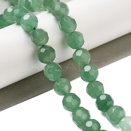 Natural Green Aventurine Beads Strands G-C150-B07-01-1
