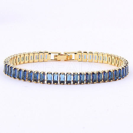 Cubic Zirconia Tennis Bracelets ND9317-7-1