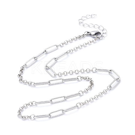 Chain Necklaces NJEW-JN02766-1