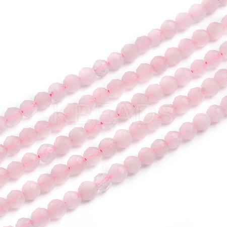 Natural Rose Quartz Beads Strands G-E560-D02-4mm-1
