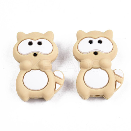 Food Grade Eco-Friendly Silicone Focal Beads SIL-T056-03B-1