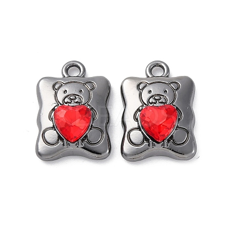 Gothic Rack Plating Alloy Pendants PALLOY-V002-11B-1
