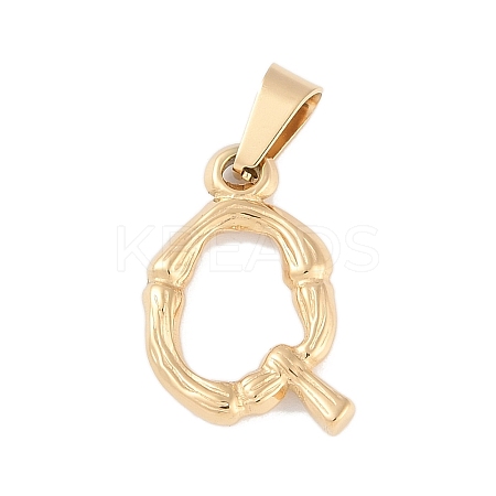 304 Stainless Steel Pendants STAS-F235-01G-Q-1