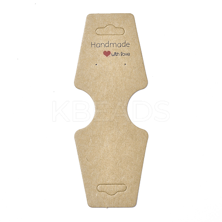 Cardboard Fold Over Paper Display Hanging Cards X-CDIS-E007-14-1