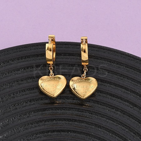 304 Stainless Steel Hoop Earrings EJEW-F393-18G-1