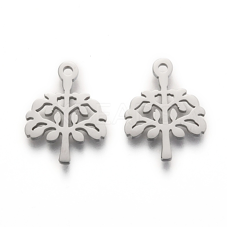 Non-Tarnish 304 Stainless Steel Pendants STAS-L245-012B-P-1