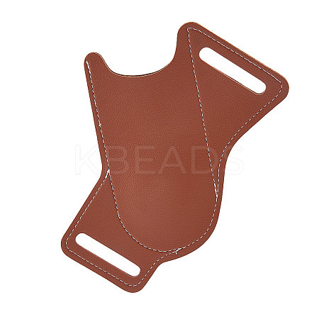 Cowhide Folding Knife Protective Case FIND-WH0126-259B-1