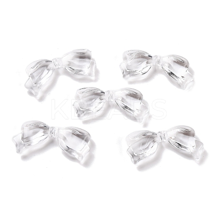 Transparent Acrylic Beads X-OACR-M011-16-1