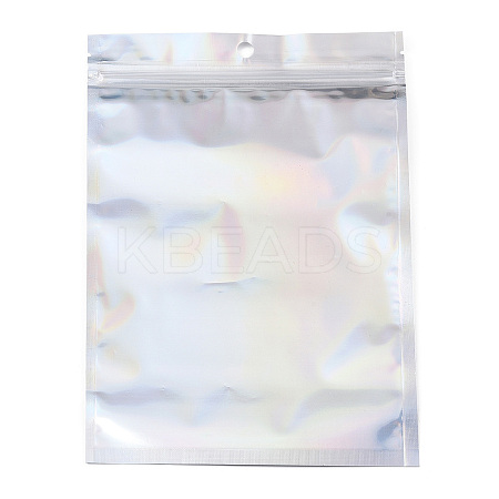 Rectangle Zip Top Plastic Laser Bags OPP-YW0001-03E-1