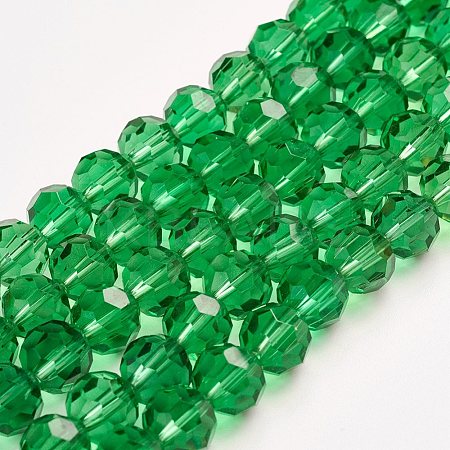 Imitation Austrian Crystal Bead Strands G-M181-4mm-15A-1