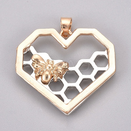 Alloy Pendants LS-X-PALLOY-WH0068-28PG-1