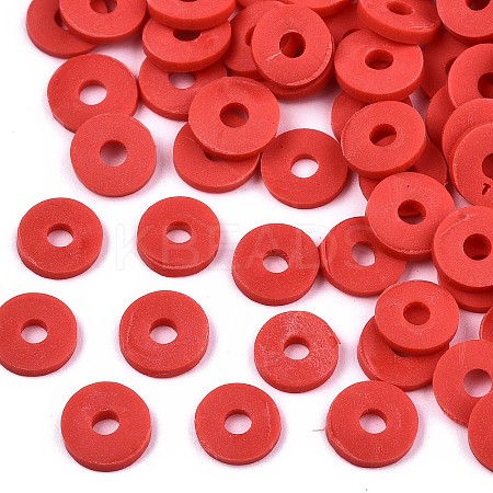 Handmade Polymer Clay Beads LS-X-CLAY-Q251-6.0mm-40-1