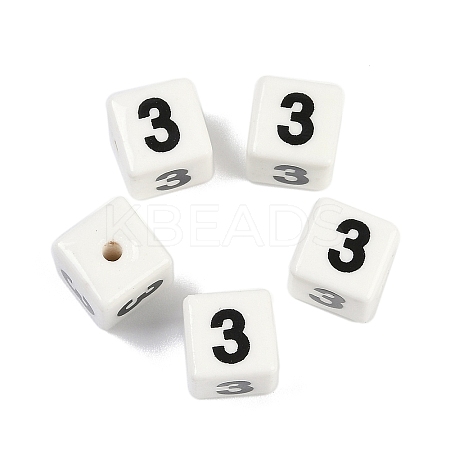 Glazed Porcelain Beads PORC-R003-07-03-1