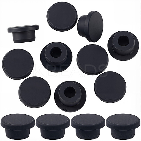 10Pcs Silicone Hole Plugs AJEW-GF0011-66E-1