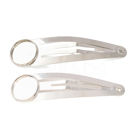 Iron Snap Hair Clip Findings RN-CBAB9AC-11P-1