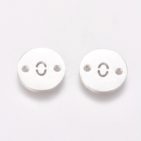 Non-Tarnish Numbers 304 Stainless Steel Links LS-STAS-G216-00P-1
