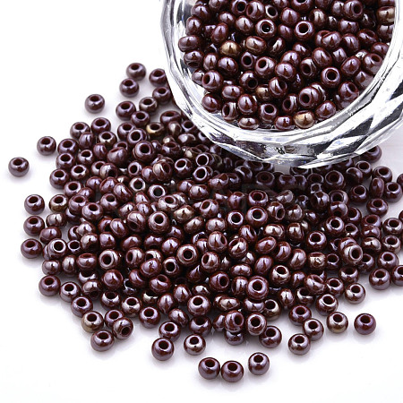 8/0 Czech Opaque Glass Seed Beads SEED-N004-003A-14-1